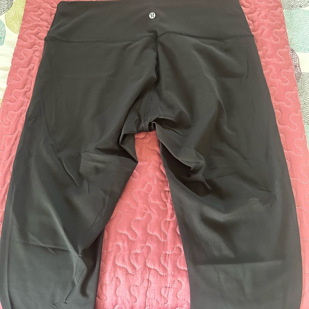 Lululemon crop leggings, size 14